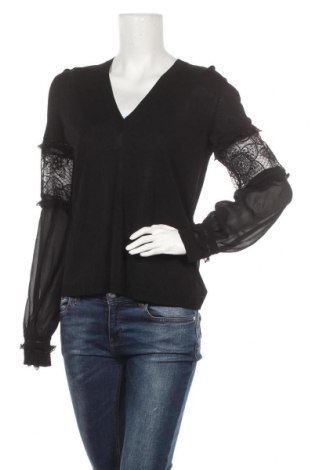 Дамски пуловер Roberto Cavalli, Размер XL, Цвят Черен, Вълна, Цена 293,40 лв.