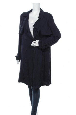 Damen Trenchcoat Atmosphere, Größe XXL, Farbe Blau, Viskose, Preis 14,66 €