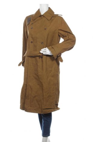 Damen Trenchcoat Soeur, Größe M, Farbe Grün, Baumwolle, Preis 108,07 €