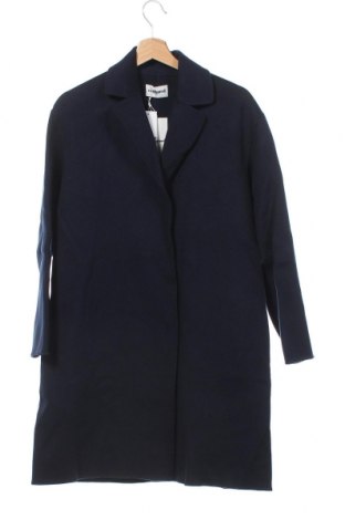 Дамско палто Cacharel, Размер XS, Цвят Син, 90% вълна, 10% кашмир, Цена 591,75 лв.
