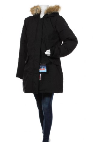 Γυναικείο μπουφάν Geographical Norway, Μέγεθος XL, Χρώμα Μαύρο, Πολυεστέρας, Τιμή 120,28 €