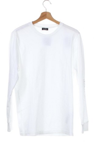 Детска блуза Diesel, Размер 15-18y/ 170-176 см, Цвят Бял, Памук, Цена 66,75 лв.