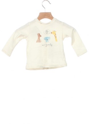 Kinder Shirt Fagottino By Oviesse, Größe 6-9m/ 68-74 cm, Farbe Ecru, Baumwolle, Preis 9,28 €
