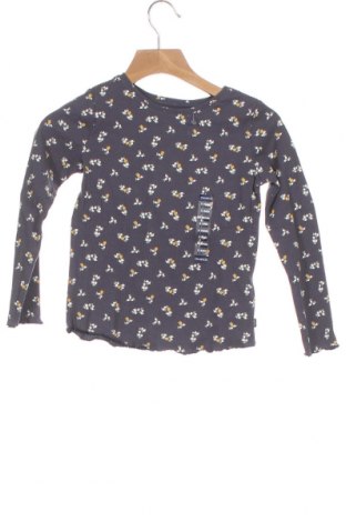 Kinder Shirt Okaidi, Größe 18-24m/ 86-98 cm, Farbe Grau, 95% Baumwolle, 5% Elastan, Preis 10,05 €