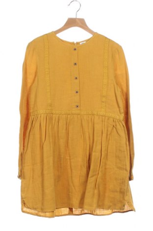 Dziecięca sukienka Charanga, Rozmiar 13-14y/ 164-168 cm, Kolor Żółty, Bawełna, Cena 210,57 zł