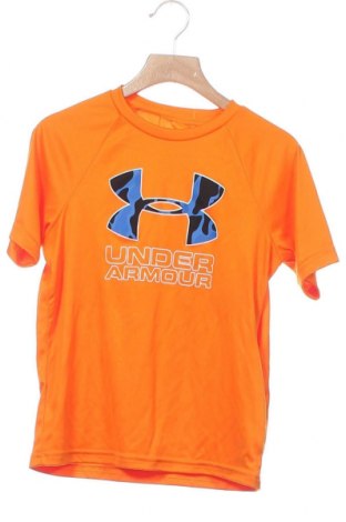 Dziecięcy T-shirt Under Armour, Rozmiar 7-8y/ 128-134 cm, Kolor Pomarańczowy, Poliester, Cena 67,62 zł