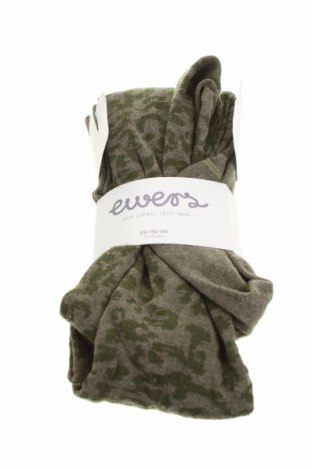 Детски чорапогащи Ewers, Размер 11-12y/ 152-158 см, Цвят Зелен, 76% памук, 22% полиамид, 2% еластан, Цена 21,60 лв.