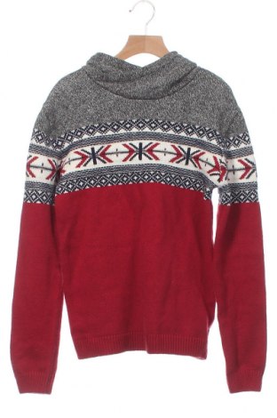 Детски пуловер Okaidi, Размер 11-12y/ 152-158 см, Цвят Многоцветен, 60% памук, 35% полиамид, 5% вълна, Цена 35,40 лв.