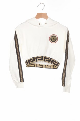 Gyerek sweatshirt Versace, Méret 7-8y / 128-134 cm, Szín Fehér, Pamut, elasztán, Ár 19 476 Ft