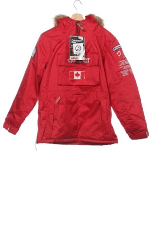 Kinderjacke Canadian Peak, Größe 15-18y/ 170-176 cm, Farbe Rot, Polyester, Preis 82,81 €