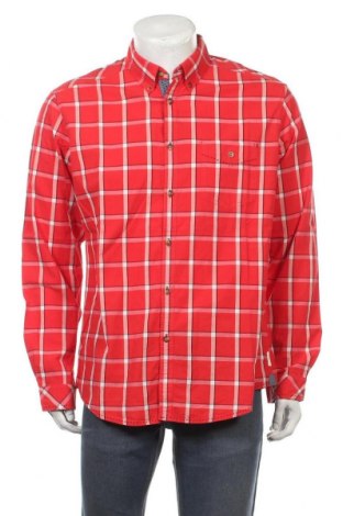 Ανδρικό πουκάμισο Esprit, Μέγεθος XL, Χρώμα Κόκκινο, Βαμβάκι, Τιμή 5,57 €