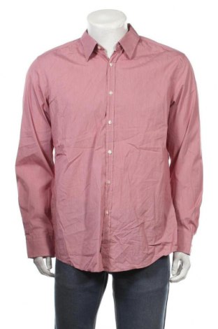 Мъжка риза Hugo Boss, Размер XL, Цвят Розов, 96% полиестер, 4% еластан, Цена 47,79 лв.
