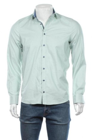 Pánská košile  Olymp, Velikost M, Barva Zelená, 97% bavlna, 3% elastan, Cena  195,00 Kč