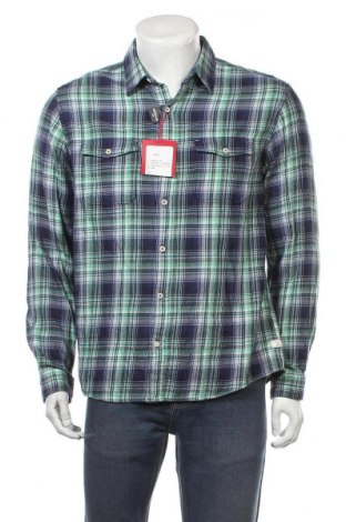 Ανδρικό πουκάμισο S.Oliver, Μέγεθος L, Χρώμα Πολύχρωμο, Βαμβάκι, Τιμή 6,88 €
