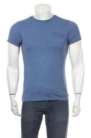 Ανδρικό t-shirt Q/S by S.Oliver, Μέγεθος S, Χρώμα Μπλέ, 65% πολυεστέρας, 35% βαμβάκι, Τιμή 18,94 €