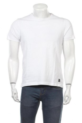 Мъжка тениска S.Oliver, Размер M, Цвят Бял, Памук, Цена 12,80 лв.