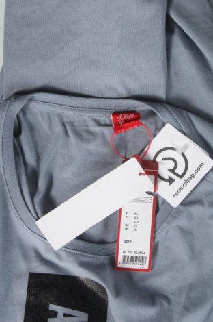 Мъжка тениска S.Oliver, Размер XL, Цвят Син, Памук, Цена 49,00 лв.