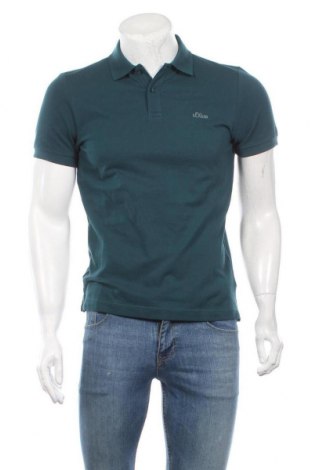 Pánské tričko  S.Oliver, Velikost S, Barva Zelená, 100% bavlna, Cena  533,00 Kč