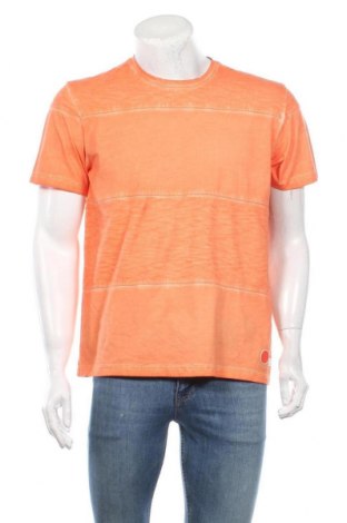 Ανδρικό t-shirt S.Oliver, Μέγεθος L, Χρώμα Πορτοκαλί, Βαμβάκι, Τιμή 16,60 €