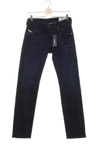 Męskie jeansy Diesel, Rozmiar S, Kolor Niebieski, 99% bawełna, 1% elastyna, Cena 271,08 zł