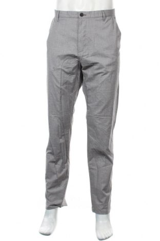 Pantaloni de bărbați Calvin Klein, Mărime XL, Culoare Gri, 98% bumbac, 2% elastan, Preț 56,40 Lei