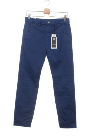 Мъжки панталон Guess, Размер XS, Цвят Син, 98% памук, 2% еластан, Цена 83,65 лв.