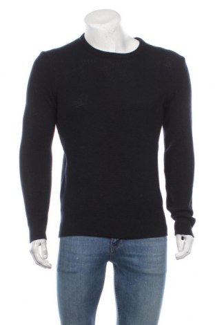 Мъжки пуловер BALIBARIS, Размер S, Цвят Син, Вълна, Цена 155,40 лв.