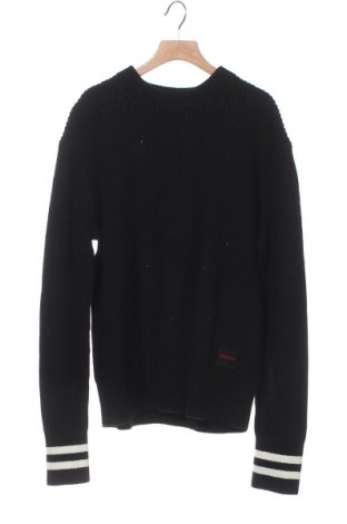 Męski sweter Calvin Klein, Rozmiar XS, Kolor Czarny, 59% bawełna, 30% poliamid, 11% wełna, Cena 265,48 zł