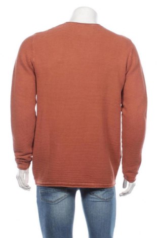 Мъжки пуловер Indicode, Размер L, Цвят Оранжев, 100% памук, Цена 47,40 лв.