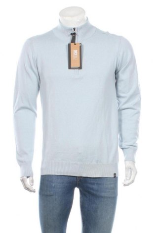 Męski sweter Indicode, Rozmiar L, Kolor Niebieski, 80% bawełna, 20% poliamid, Cena 136,87 zł