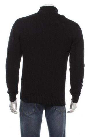 Мъжки пуловер Indigo, Размер M, Цвят Черен, Памук, Цена 47,40 лв.