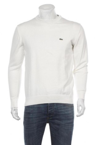 Męski sweter Lacoste, Rozmiar L, Kolor Biały, Cena 483,62 zł