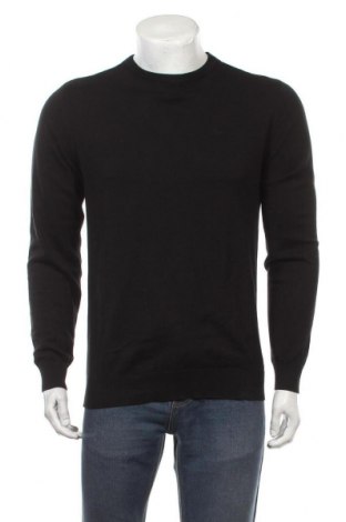 Мъжки пуловер Petrol Industries, Размер L, Цвят Черен, Памук, Цена 53,40 лв.