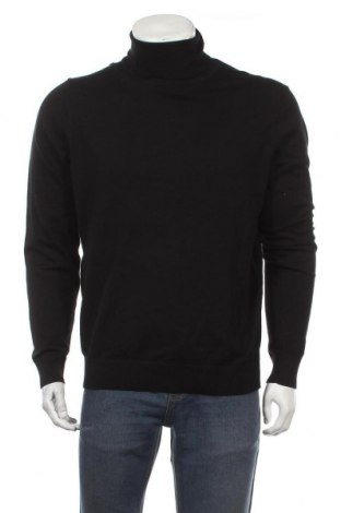 Męski sweter Pier One, Rozmiar XL, Kolor Czarny, 80% bawełna, 20% poliamid, Cena 119,55 zł