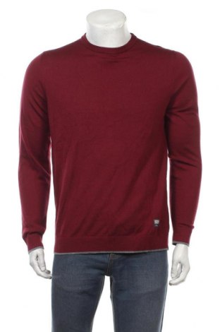 Мъжки пуловер S.Oliver, Размер L, Цвят Червен, Вълна, Цена 85,20 лв.