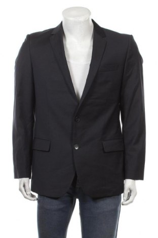 Ανδρικό σακάκι Hugo Boss, Μέγεθος L, Χρώμα Μπλέ, Μαλλί, Τιμή 34,37 €