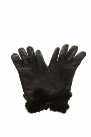 Rękawiczki, Kolor Czarny, Skóra naturalna, włosie naturalne, Cena 93,60 zł