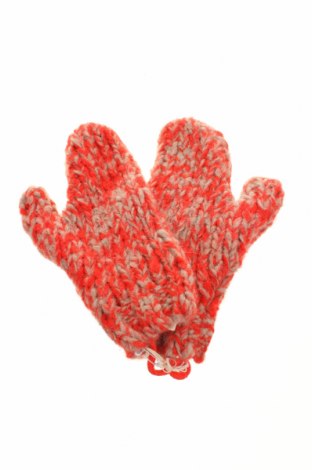 Rękawiczki American Vintage, Kolor Czerwony, 40% poliakryl, 36% wełna alpaki, 14% wełna, 10% poliamid, Cena 171,52 zł