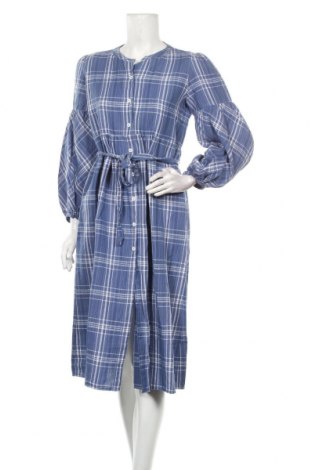 Φόρεμα Zara, Μέγεθος M, Χρώμα Μπλέ, 60% λινό, 40% βαμβάκι, Τιμή 32,16 €