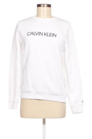 Детска блуза Calvin Klein Jeans, Размер 15-18y/ 170-176 см, Цвят Бял, Памук, Цена 85,80 лв.