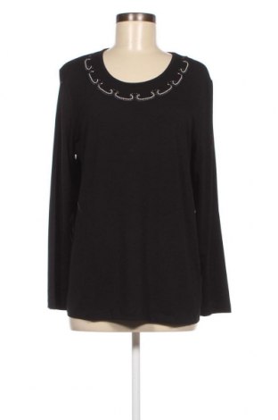 Γυναικεία μπλούζα Helena Vera, Μέγεθος XL, Χρώμα Μαύρο, 95% πολυεστέρας, 5% ελαστάνη, Τιμή 32,16 €