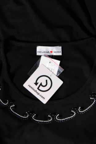 Γυναικεία μπλούζα Helena Vera, Μέγεθος XL, Χρώμα Μαύρο, 95% πολυεστέρας, 5% ελαστάνη, Τιμή 32,16 €