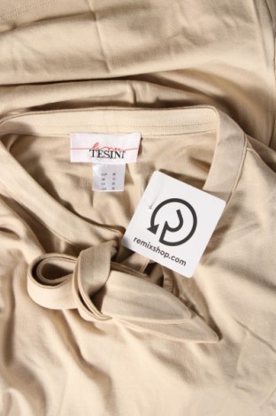 Γυναικεία μπλούζα Linea Tesini, Μέγεθος S, Χρώμα  Μπέζ, 95% βισκόζη, 5% ελαστάνη, Τιμή 37,11 €