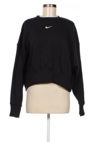 Дамска блуза Nike, Размер XS, Цвят Черен, 80% памук, 20% полиестер, Цена 127,00 лв.
