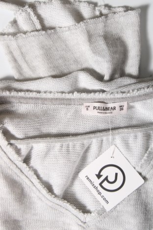Дамска блуза Pull&Bear, Размер S, Цвят Сив, Цена 11,40 лв.