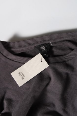 Γυναικεία μπλούζα River Island, Μέγεθος XL, Χρώμα Γκρί, Τιμή 49,48 €