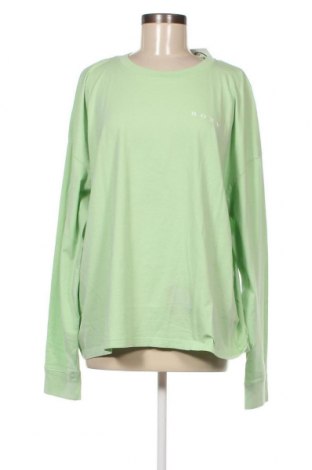 Дамска блуза Roxy, Размер L, Цвят Зелен, Памук, Цена 88,90 лв.