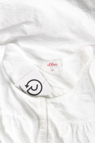Дамска блуза S.Oliver, Размер S, Цвят Бял, Цена 19,20 лв.