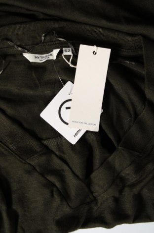 Дамска блуза Tom Tailor, Размер 3XL, Цвят Зелен, 60% вискоза, 40% полиестер, Цена 62,40 лв.