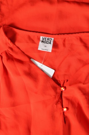 Дамска блуза Vero Moda, Размер XS, Цвят Червен, Цена 11,40 лв.